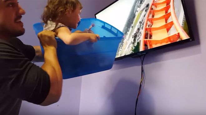 Un papa créatif qui trouve une alternative à Disneyland