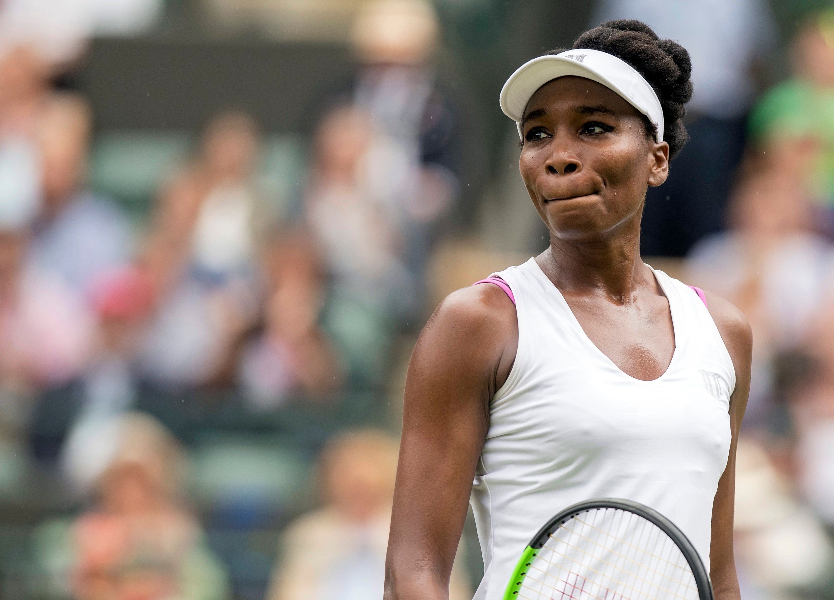 Wimbledon : Venus Williams fond en larmes