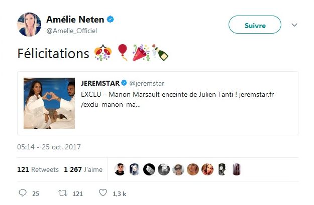 Manon Marsault enceinte : Elle se fait clasher par une ex de Julien Tanti !