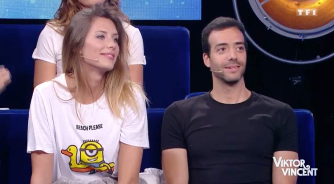  Camille Cerf et Tarek Boudali @TF1