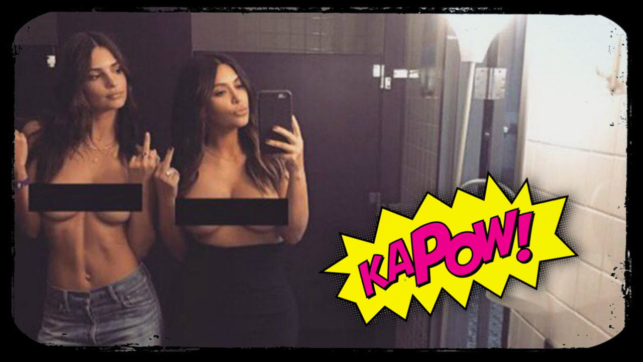 Hot ! Emily Ratajkowski, Kim Kardashian... Les stars se dénudent sur Instagram !