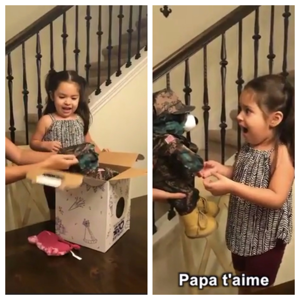 Trop mignon : Elle entend la voix de son père dans une peluche