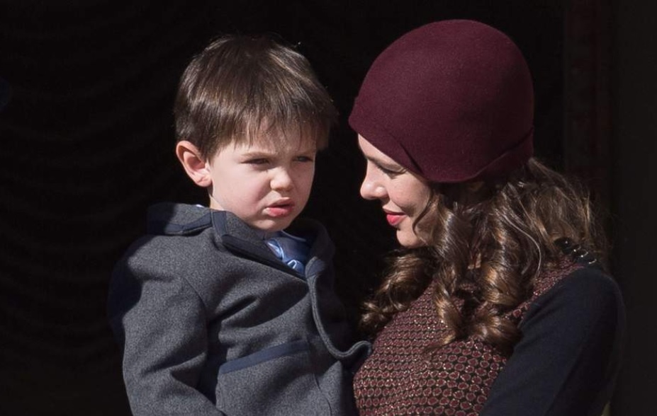  Charlotte Casiraghi et son fils Raphaël @DR