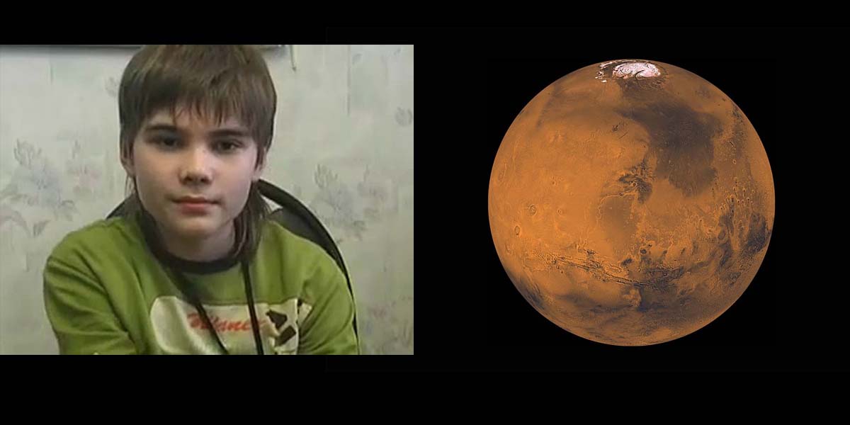 Ce garçon affirme avoir vécu sur Mars avant de revenir vivre sur Terre !