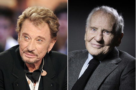 Jean d’Ormesson et Johnny Hallyday liés... par le sang !