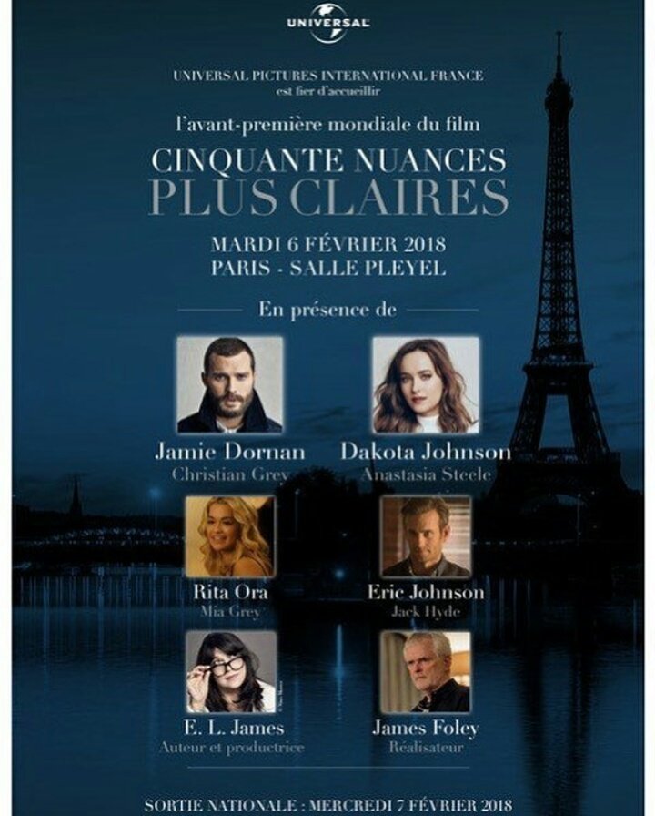 Fifty Shades Freed : Jamie Dornan et Dakota Johnson débarquent à Paris !