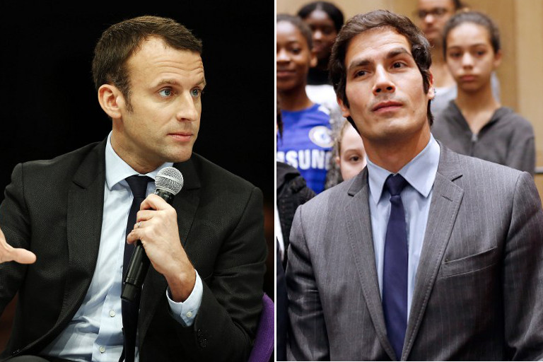  Emmanuel Macron / Mathieu Gallet @DR