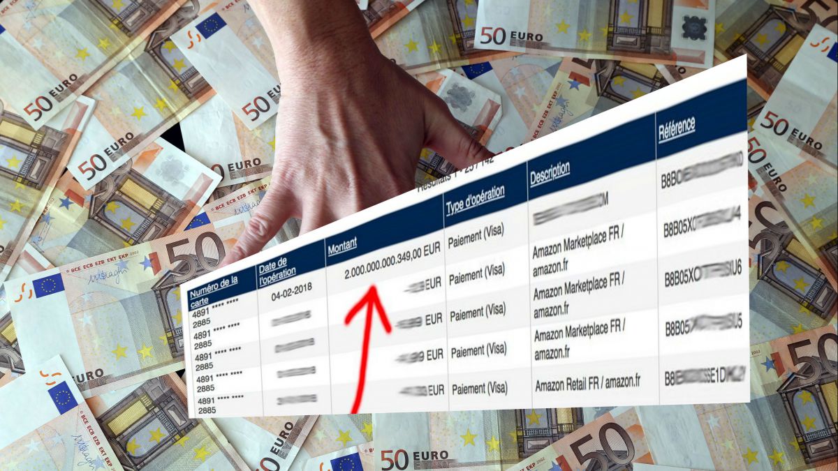 Un Belge surpris de constater qu'il a 2 000 milliards d’euros sur son compte en banque !