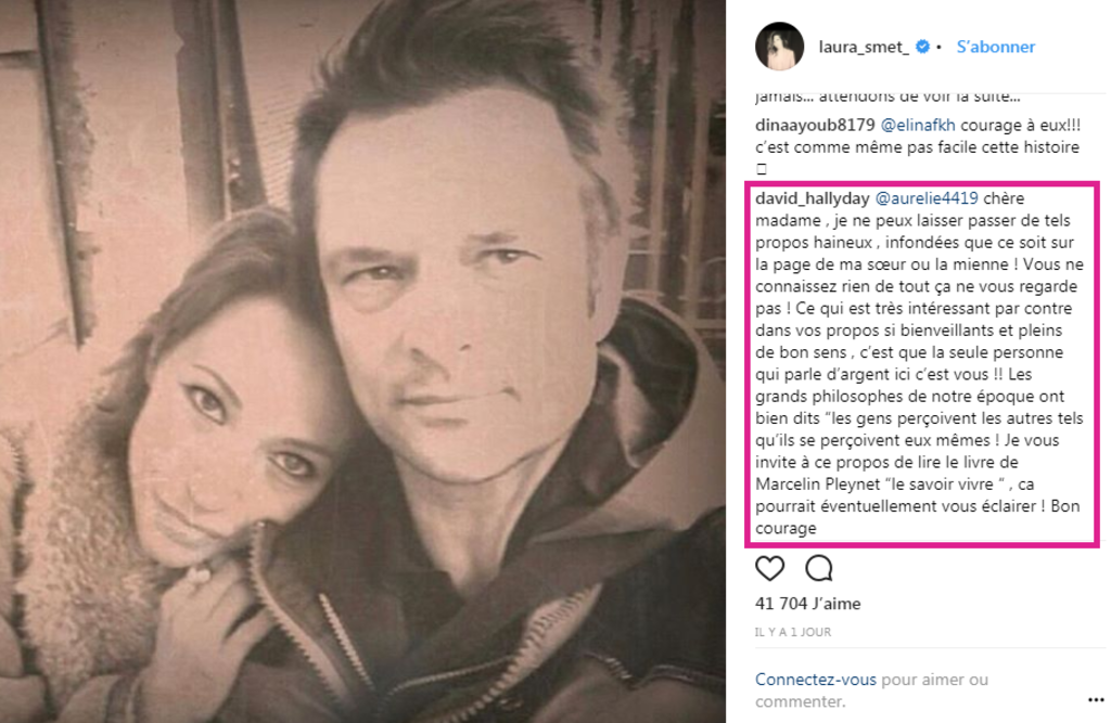 Héritage de Johnny : David Hallyday sort les griffes pour défendre Laura Smet