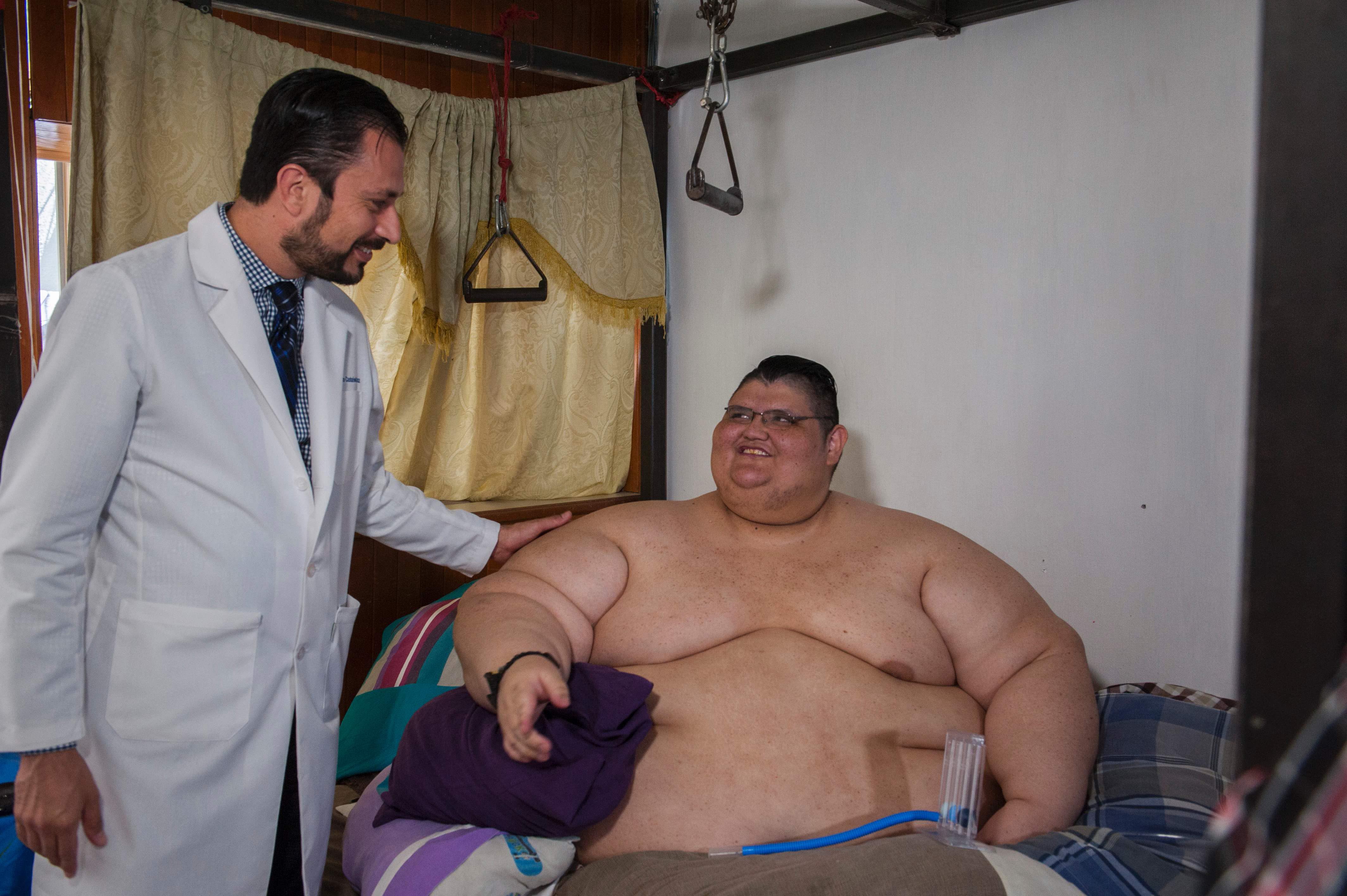 Mexique : L'homme le plus gros du monde pourrait réussir à marcher de nouveau