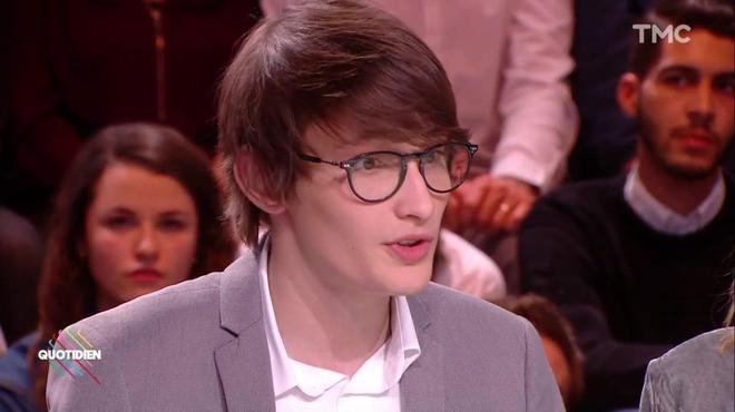 Quotidien : Aurélien Enthoven victime d'attaques antisémites, le fils de Carla Bruni et Raphaël Enthoven réagit