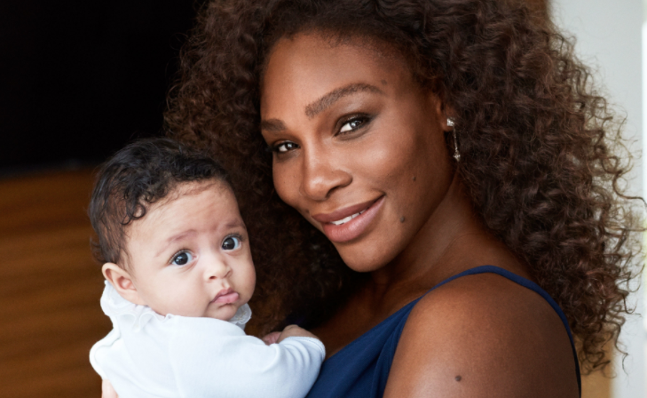 Serena Williams apprend à sa fille à parler français