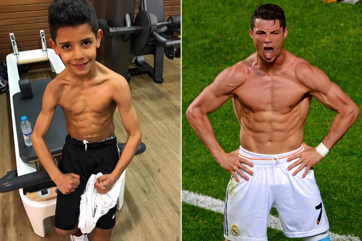 Cette photo du fils de Cris­tiano Ronaldo inquiète beaucoup ses fans