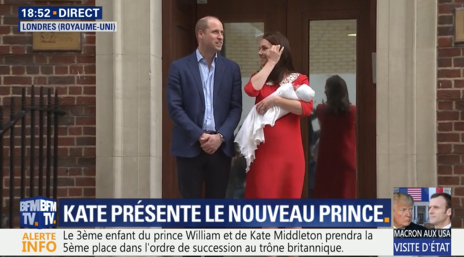 Kate Middleton maman pour la troisième fois : Découvrez les premières images du Royal Baby 3