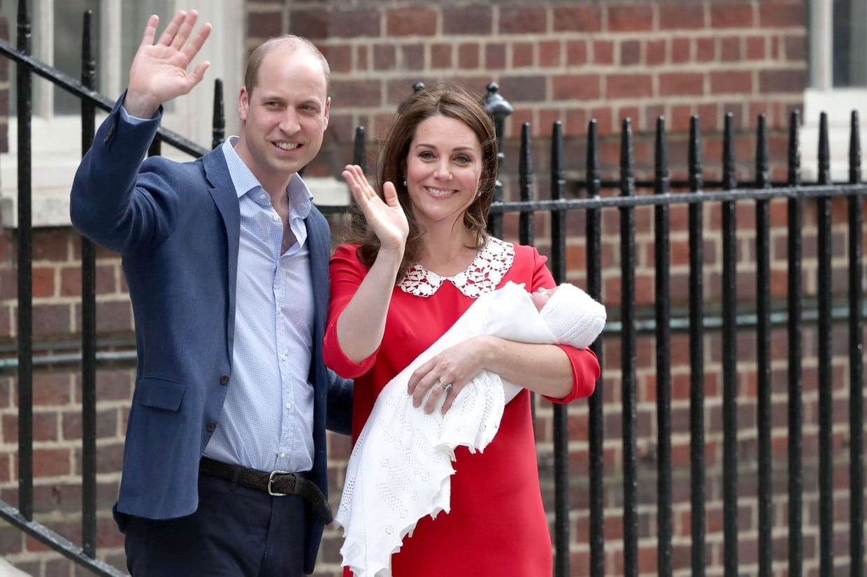 Kate Middleton et le prince William révèlent (enfin) le prénom de leur troisième enfant !