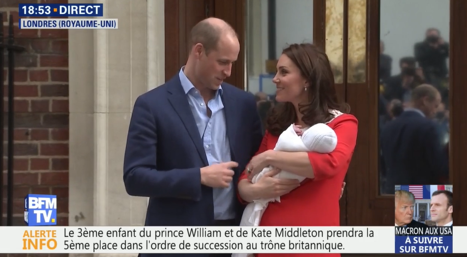 Kate Middleton maman pour la troisième fois : Découvrez les premières images du Royal Baby 3