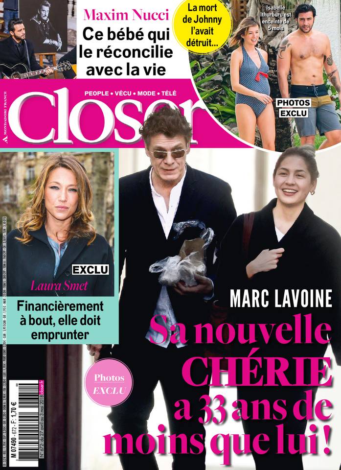 Marc Lavoine en couple avec une jeune romancière âgée de 22 ans ?