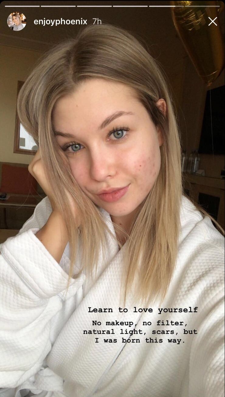 EnjoyPhoenix s’affiche au naturel pour donner le bon exemple