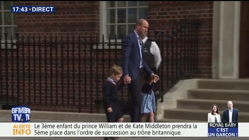 Kate Middleton maman pour la troisième fois : Le prince George et la princesse Charlotte rencontrent leur petit frère