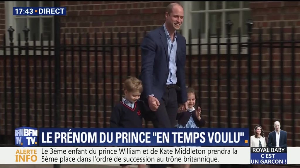 Kate Middleton maman pour la troisième fois : Le prince George et la princesse Charlotte rencontrent leur petit frère