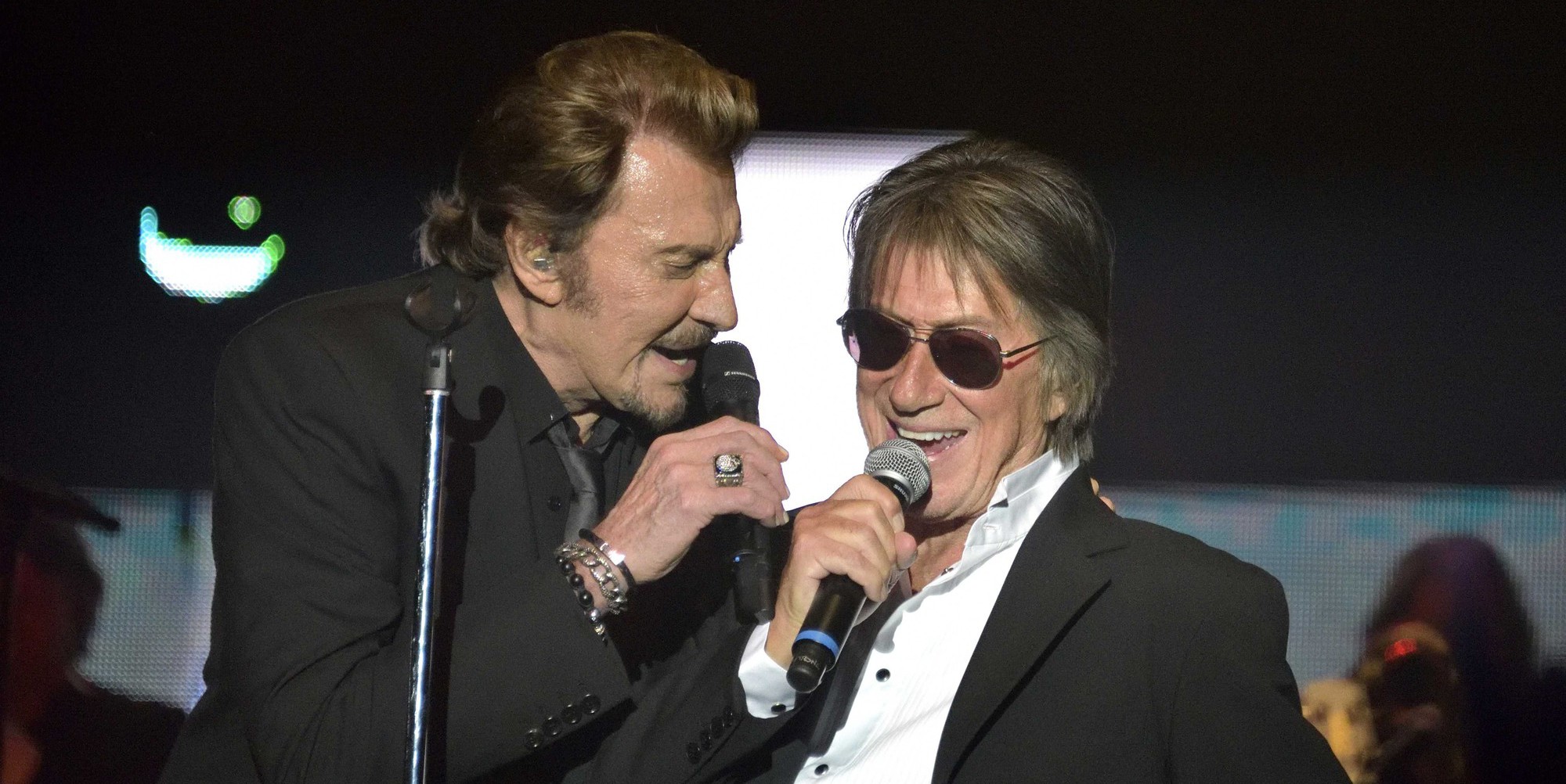  Johnny Hallyday et Jacques Dutronc @ Getty Images