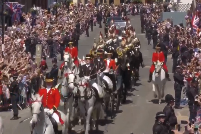 Mariage du prince Harry et de Meghan Markle : La cérémonie en images