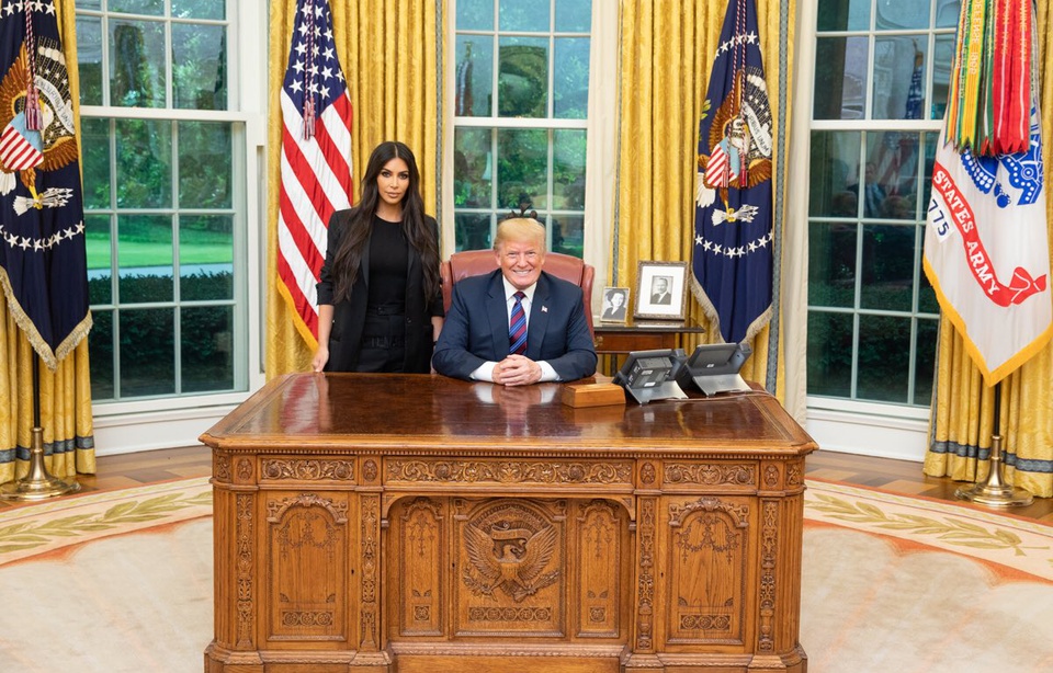 Mais pourquoi Kim Kardashian a-t-elle rencontré Donald Trump ?
