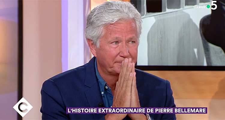 Mort de Pierre Bellemare : Son fils Pierre Dhostel très ému sur le plateau de &quot;C à vous&quot;