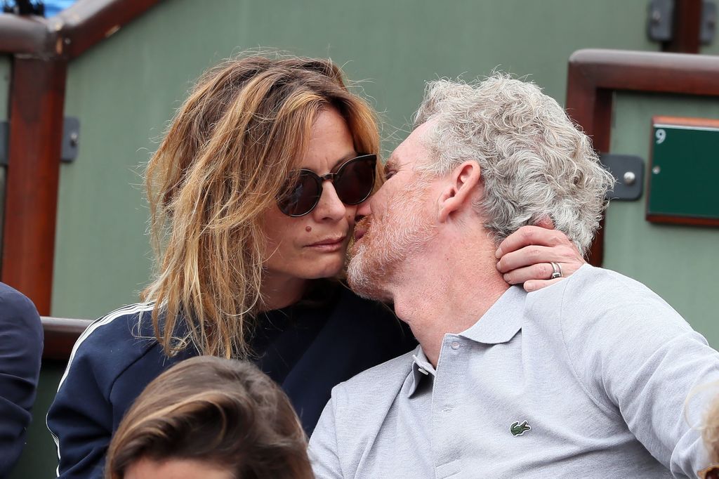 Roland-Garros : Denis Brogniart et son épouse amoureux comme au premier jour !