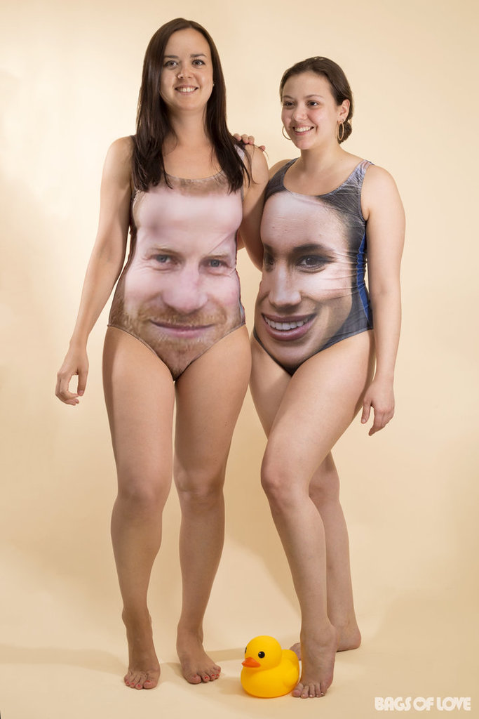 Mariage du prince Harry et de Meghan Markle : Découvrez l'improbable maillot de bain à l'effigie des futurs mariés !