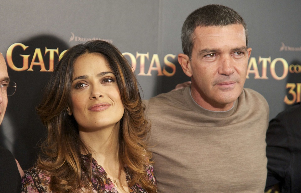 Salma Hayek voulait protéger Antonio Banderas de Harvey Weinstein