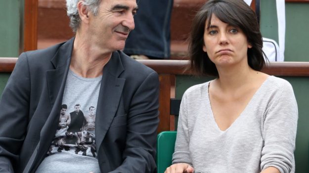  Estelle Denis et Raymond Domenech @DR