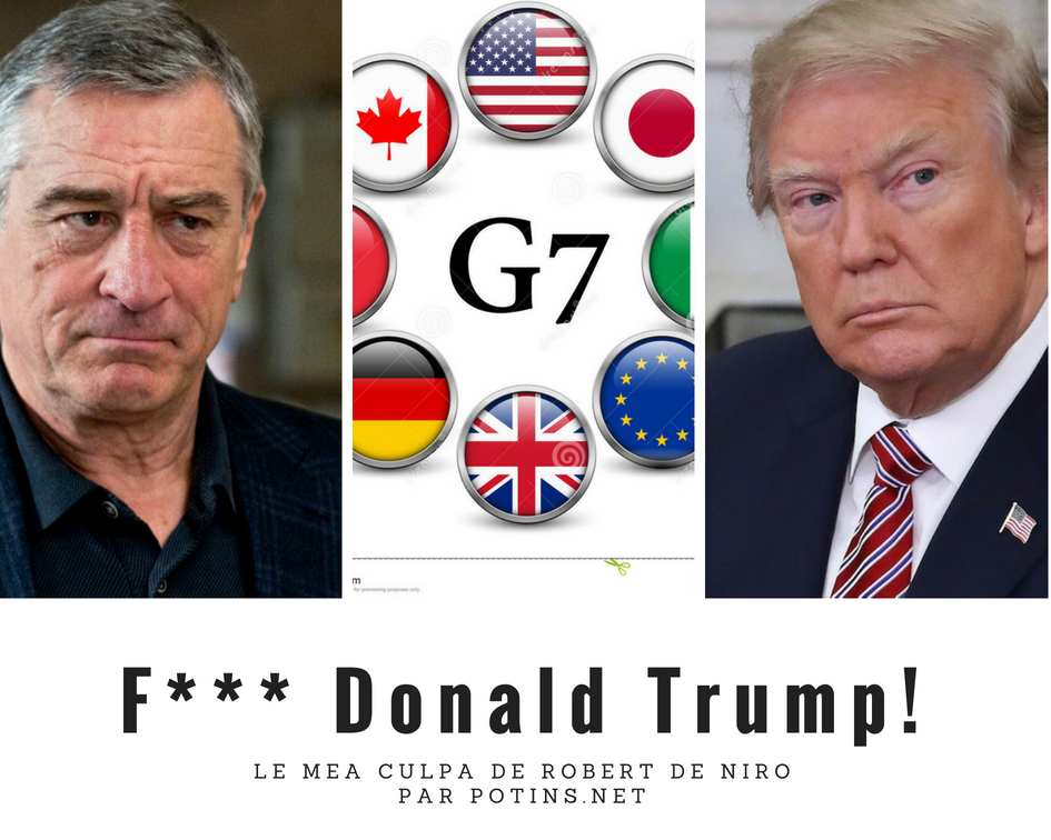 Robert De Niro insulte Donald Trump... puis fait un mea culpa platonique