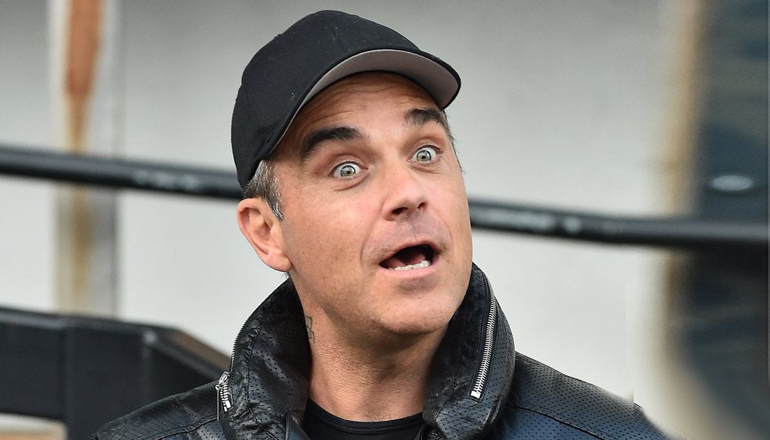 Robbie Williams est devenu "presque vegan" suite à une chute
