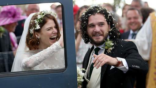 Game of Thrones : Kit Harington et Rose Leslie sont mariés !