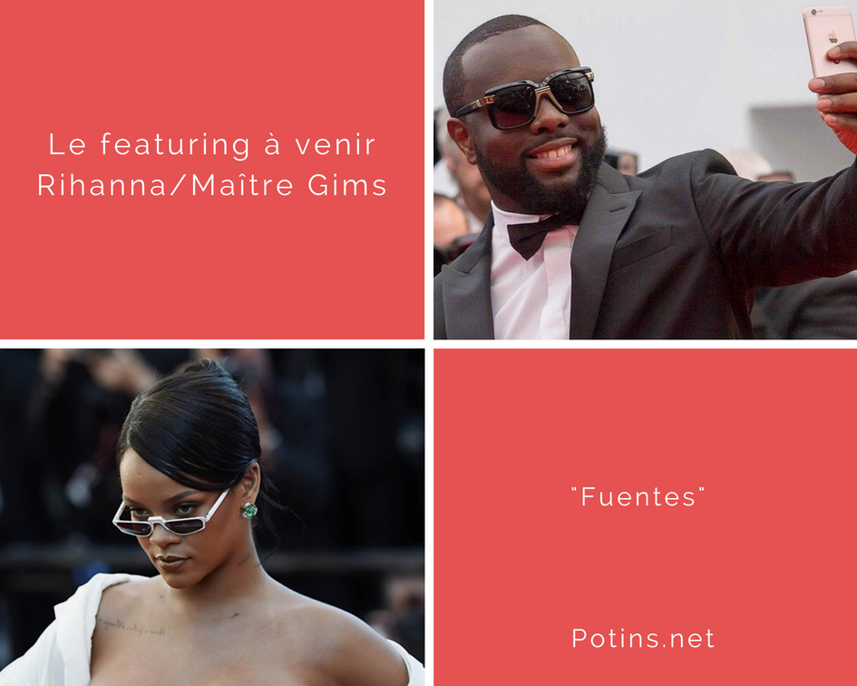 Maître Gims : Après Lil Wayne, French Montana et P.Diddy, un nouveau duo s'annonce avec la star internationale Rihanna !