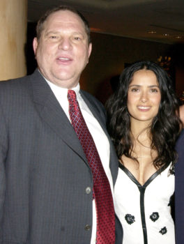  Salma Hayek et l'ancien producteur Harvey Weinstein