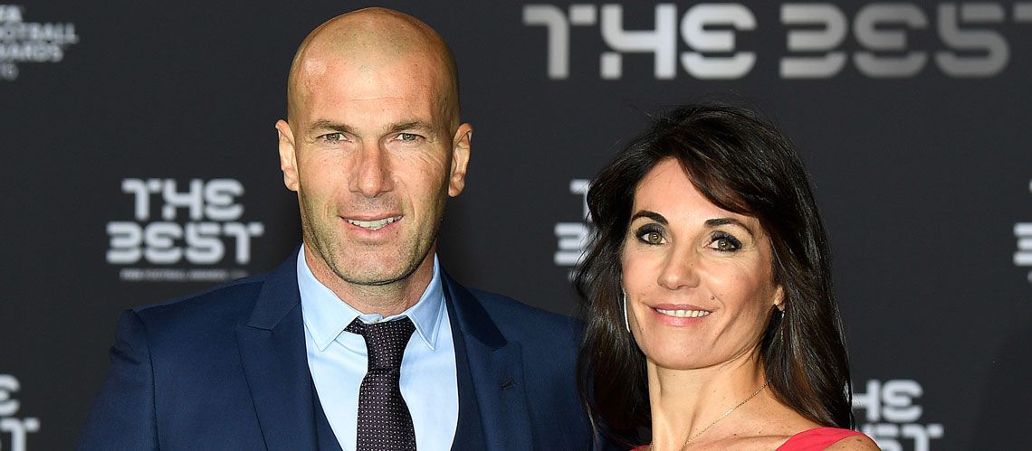 La famille Zidane prend la pose en vacances