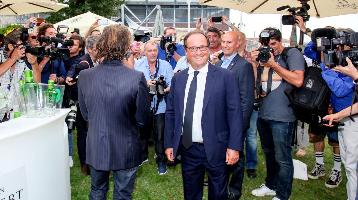 François Hollande, roi de Solidays en 2014