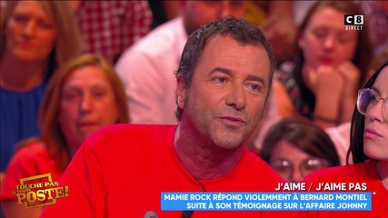 Touche pas à mon poste : Clashé par Mamie Rock, Bernard Montiel lui répond !