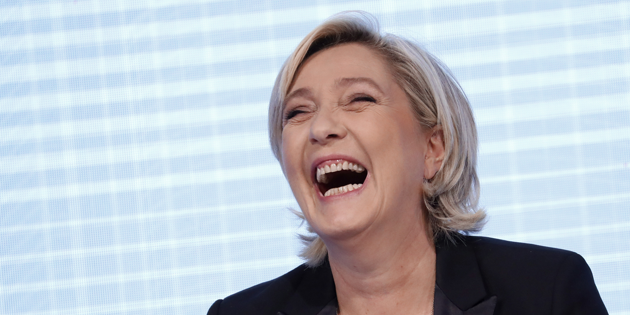 Marine Le Pen s'imagine... éleveuse de chats