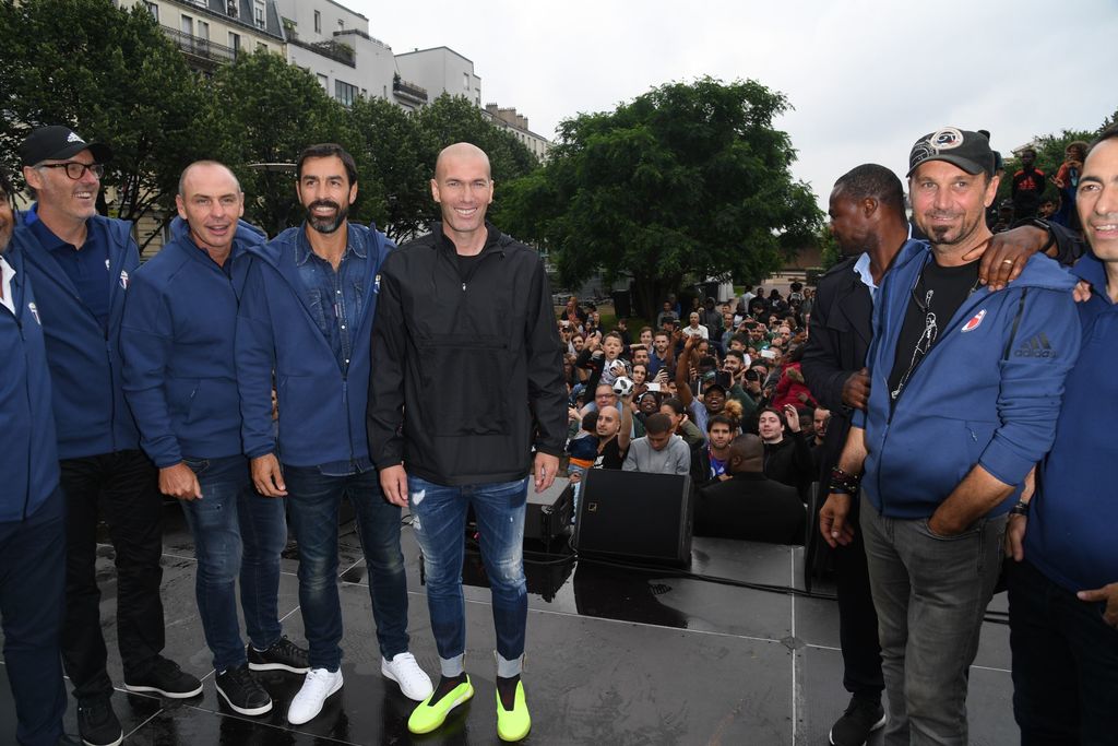 A trois jours du Mondial 2018, les champions du monde de 98 se revoient pour l'inauguration d'un stade