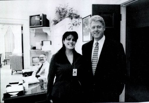  Monica Lewinsky et Bill Clinton