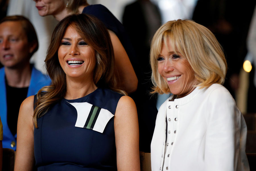 Brigitte Macron & Melania Trump : Des retrouvailles chaleureuses en Belgique !