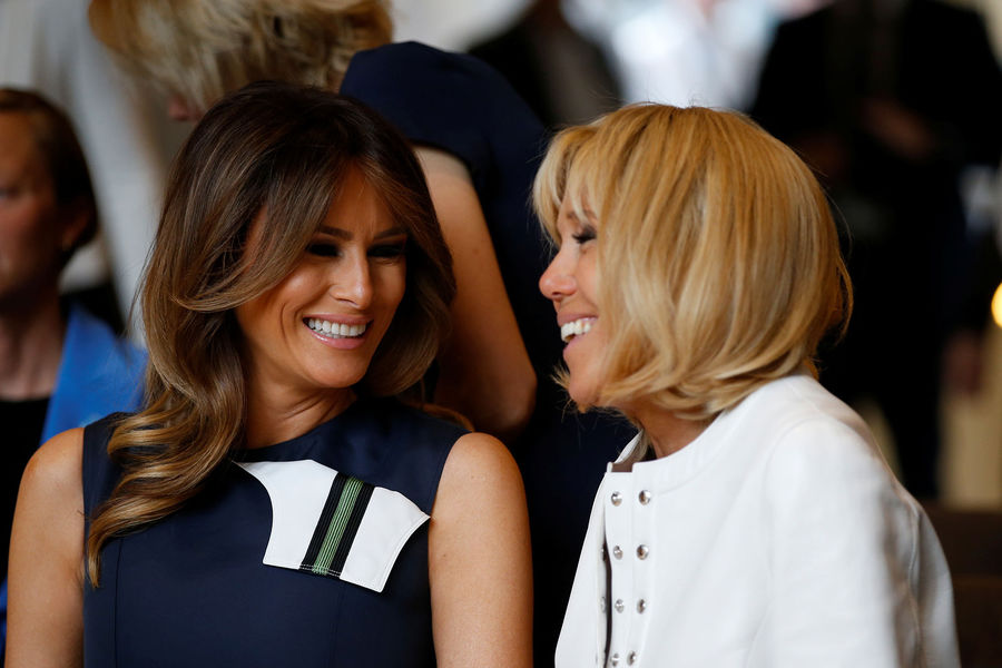 Brigitte Macron & Melania Trump : Des retrouvailles chaleureuses en Belgique !