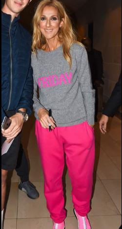 Céline Dion part à la rencontre de ses fans dans une tenue hallucinante