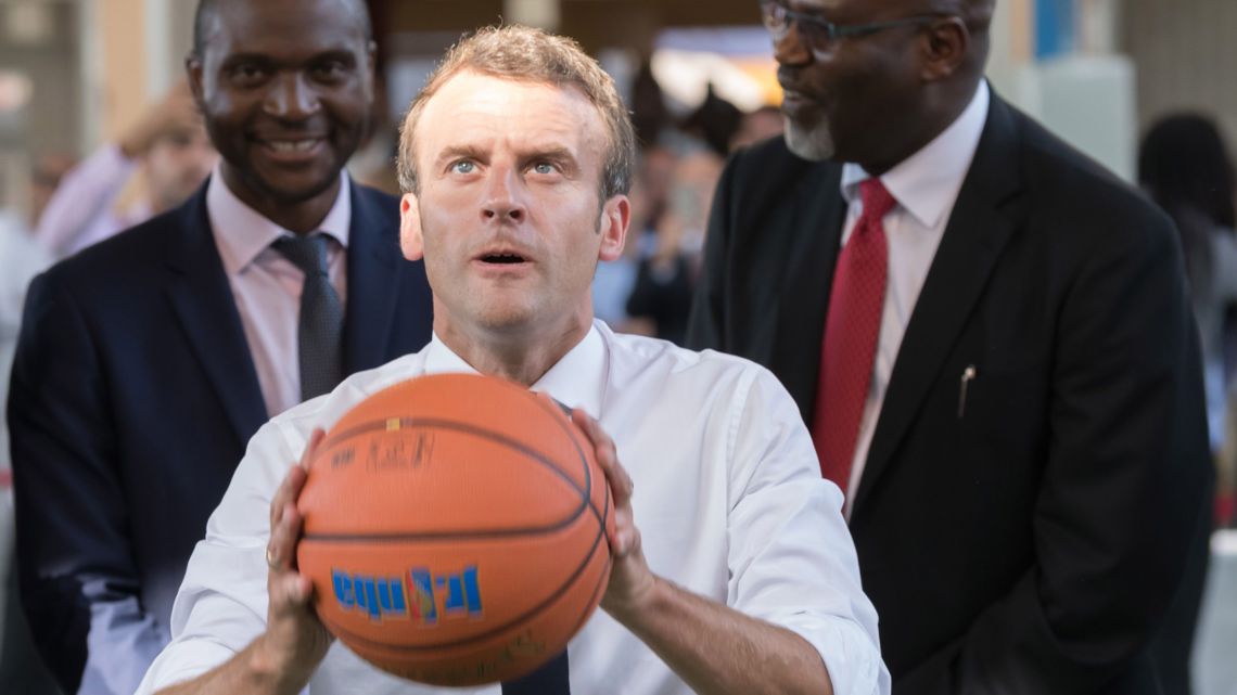 Emmanuel Macron ferait mieux d'oublier le basket-ball !