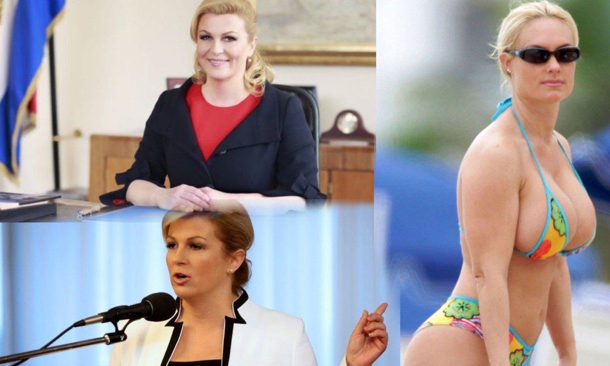 Kolinda Grabar-Kitarović : Non, la présidente croate ne se balade pas en mini bikini