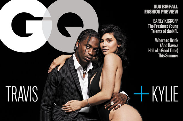 Kylie Jenner et Travis Scott, couple sexy en Une de GQ