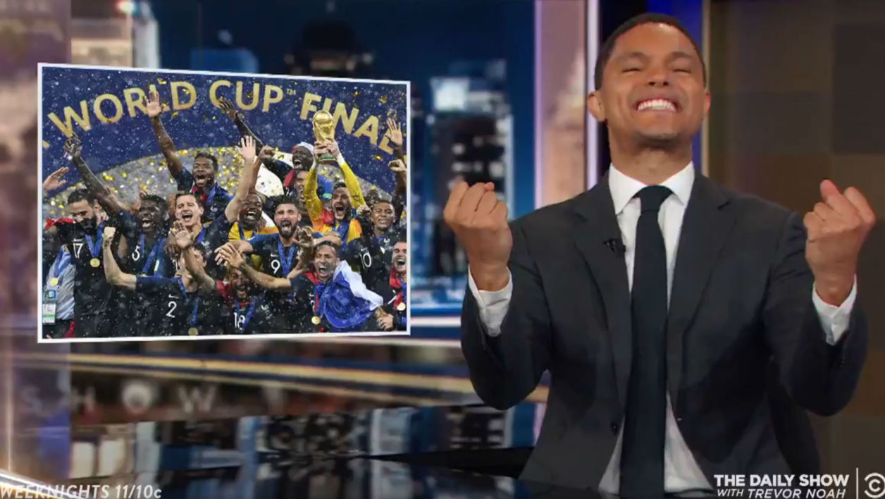 “L’Afrique a gagné la Coupe du Monde”, les propos douteux de l’animateur américain Trevor Noah